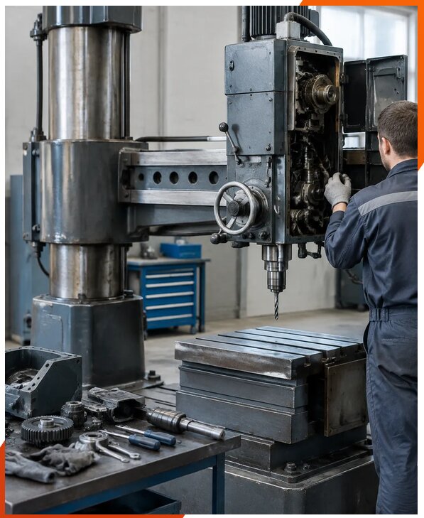 Ремонт радиально-сверлильных станков в Мончегорске от 15150 р. | ЮнионикРу