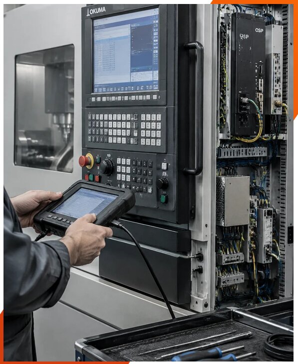 Ремонт систем Okuma OSP в Мончегорске от 8080 р. | ЮнионикРу